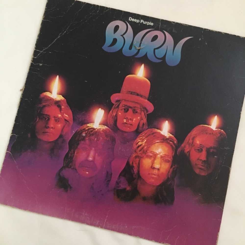 Deep Purple: Burn vinyl record